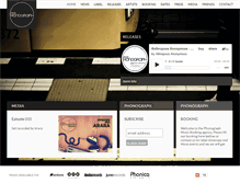 Tablet Screenshot of phonograph-music.com